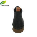 Black Factory Rubber Work Boots Men